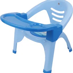 nabhya Small Baby Chair with Front Food and Safety Tray ,Soft Cushion With Baby Whistle image 5