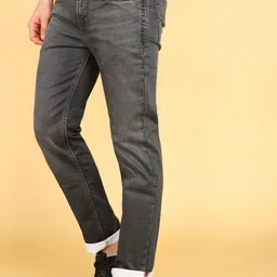 killer Men Slim Mid Rise Dark Green Jeans image 3