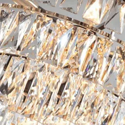 baslash 400 MM Black Mamba Round Chandelier For Living Room Bed Room Chandelier Ceiling Lamp image 3