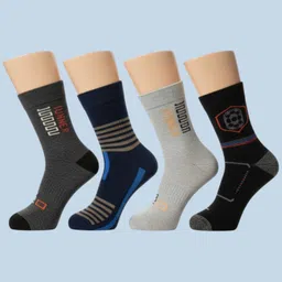 naosucura Men Graphic Print Mid-Calf/Crew image 1