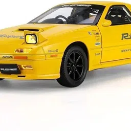 manaki enterprise die cast Metal car Mazda rx7 with Famous popup Headlight Function with Light-picture-37
