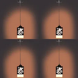 gojeeva Wooden Hanging Lamp Without Bulb(PACK OF 4) Pendant Lamp Ceiling Lamp-picture-17