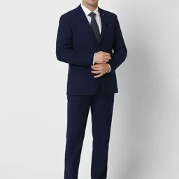Van Heusen Men Slim Fit Single-Breasted 2 Piece Suits image 5