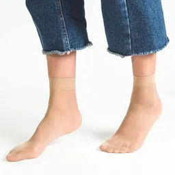 ramnretail Women Self Design Ankle Length image 2