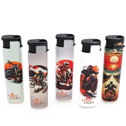 asraw Refillable Pocket Lighter Combo Pack - WindProof JetFlame Cigarette Lighter Pocket Lighter image 2