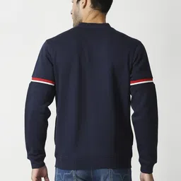 pepe jeans Men Full Sleeve Solid Sweatshirt image 2