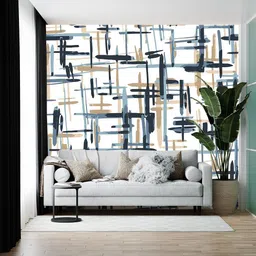 Vinyl Abstract Multicolor Wallpaper-image-57