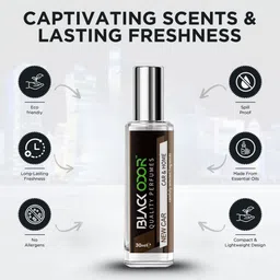 black odor New Car Car Freshener Spray image 4