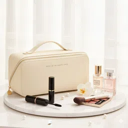 heboo Women White Cosmetic Bag-picture-40