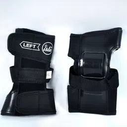 islu Protection Guard for Skateing and Skate-Board for Kids | Black Color Skating Wrist Guard image 2
