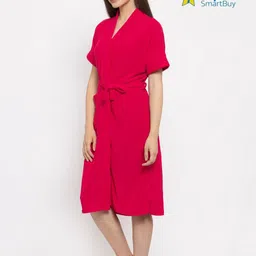 flipkart smartbuy Rani Free Size Bath Robe image 4