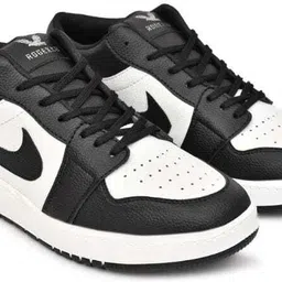 rodexxo Men’s Black & White Casual Sneakers for Daily Wear Sneakers For Men-picture-45