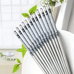 vnz Chewing, Cooking, Decorative, Eating, Training Stainless Steel Chinese, Japanese, Korean, Vietnamese Chopstick-picture-16