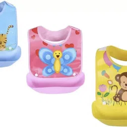 sbts Waterproof Baby Silicon Bib for Feeding Infant with Detachable Food Catcher Tray-picture-18