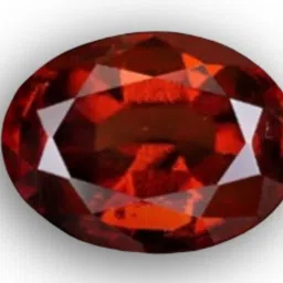 gemes 5.50 Ratti Lab Certified Natural Gomed Original (Hessonite) Stone . Stone Garnet Ring image 1