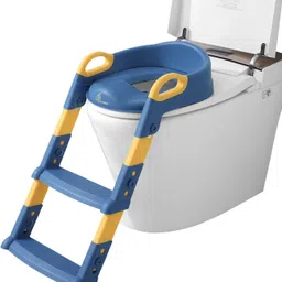 r for rabbit Hiltop Kids Step Stool Adjustable & Non-Slip Ladder for 1 -7 Years Kids Potty Seat-picture-22