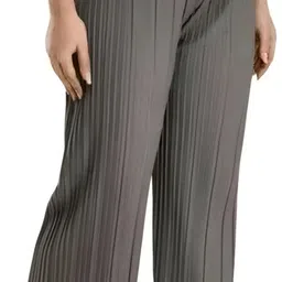 hasangarments Pack of 5 Women Regular Fit Multicolor Lycra Blend Trousers image 3