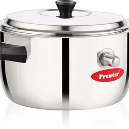 Premier Stainless Steel Milk Boiler, Milk Cooker, Milk Pan 23 cm diameter with Lid 1 L capacity-picture-10