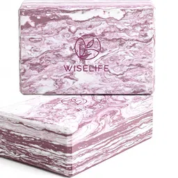 wiselife Pro Yoga Block,Yoga Brick (Regular Size),High Density Premium TPE Foam Material Yoga Blocks-picture-16