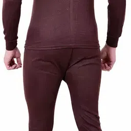 Inner Nation Brown Men Top - Pyjama Set Thermal image 2