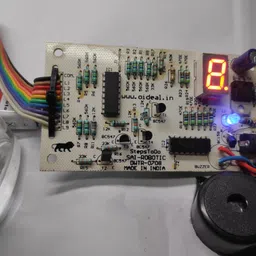 sai robotic DWTR - 0708 - 9 Level Numeric Water Level Indicator with Digital Display and Water overflow alarm Educational Electronic Hobby Kit image 4