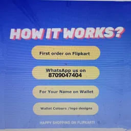 binod kumar Men & Women Trendy Black Artificial Leather Wallet image 2