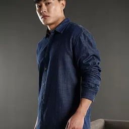 eszett Men Regular Fit Printed Spread Collar Casual Shirt image 3