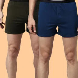 Pack of 2 Solid Men Boxer-image-72