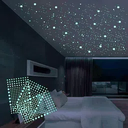 sanu creation 10 cm Night Glowing Sticker Glow in the Dark Sticker-picture-10