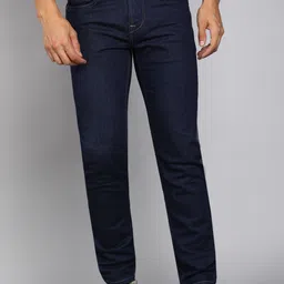 killer Men Slim Mid Rise Dark Blue Jeans-picture-11