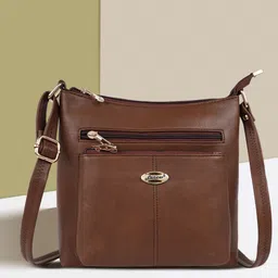 lancer Brown Women Sling Bag SLING-BAG--picture-12