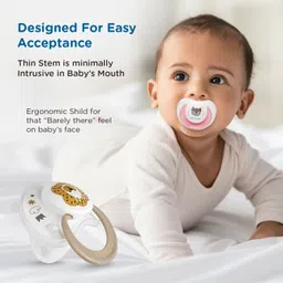 meemee Pacifier Soft Silicone Nipple| BPA Free | Oral Stimulatory | Teether - Pack of 2 Soother image 3
