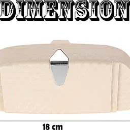 monolive Beige Sunglass Protective Holder For Car Dashboard Universal -242 White Car Sunglass Clip Holder image 2