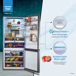 voltas beko 695 L Frost Free Double Door Bottom Mount 2 Star Convertible Refrigerator image 4