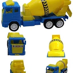 cspark band Push And Go Run Fast Cement Mixer Truck Toy(multicolor pack of 1)Made In India.-picture-18