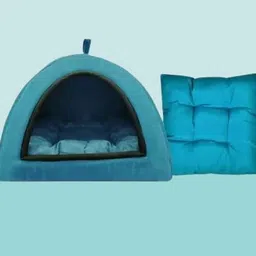 relexpet Cats Kittens Pet Hut House in Soft Velvet, Puppies and Small Dog Bed L Pet Bed-picture-16