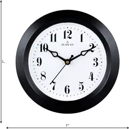 justin Analog 18 cm X 18 cm Wall Clock image 5