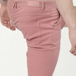 highlander Solid Men Pink Regular Shorts image 4