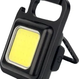 zohlo LED Keychain Light Mini Cob Flashlight Handheld Small Rechargeable Pocket Light 2 hrs Torch Emergency Light image 5