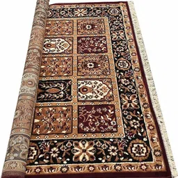 rugs experts Brown Silk Carpet image 4