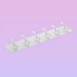 vayxen PEEL-AND-STICK | 6 HOOKS | MULTI-PURPOSE | HOOK STICKER ROLL Hook 12 image 1