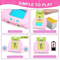 saksham traders Saksham flash card talking toy for kids learning and education image 2