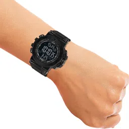 felizer Big Dial Digital Watch - For Men LED Backlight | 30m Water Resistant | Alarm & Timer Functions Boys Watch image 5