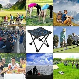 kashthbhanjan Camping Chair Max Load 100Kg Portable Chair image 3