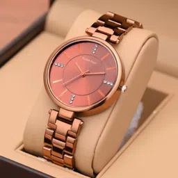 stylish guys watch for women, Trending Women Watch EXA376 Analog Watch - For Women WATCH FOR WOMEN BROWN EXA376-picture-16