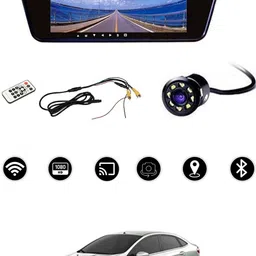 maties 8LED Camera With 7Inch BT Full Touch Button Screen For Car 105 Black LED-picture-16