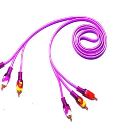 Dvka TV-out Cable 3 RCA to 3 RCA AV Cable-image-0