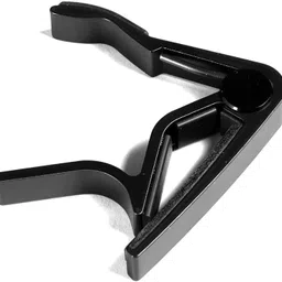 mash musical Guitar Capo for Ukulele, Electric and Acoustic Guitars (Black) Spring Guitar Capo image 2