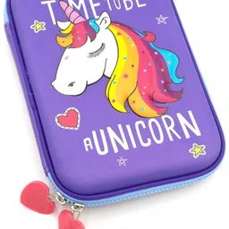 vikrida Unicorn Beautifull Unicorn Art EVA Pencil Box-picture-26