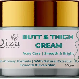 qiza beauty Butt & Thigh Cream for Smooth & Even Skin | Acne Care | Non-Greasy Formula Intimate Moisturizer image 1
